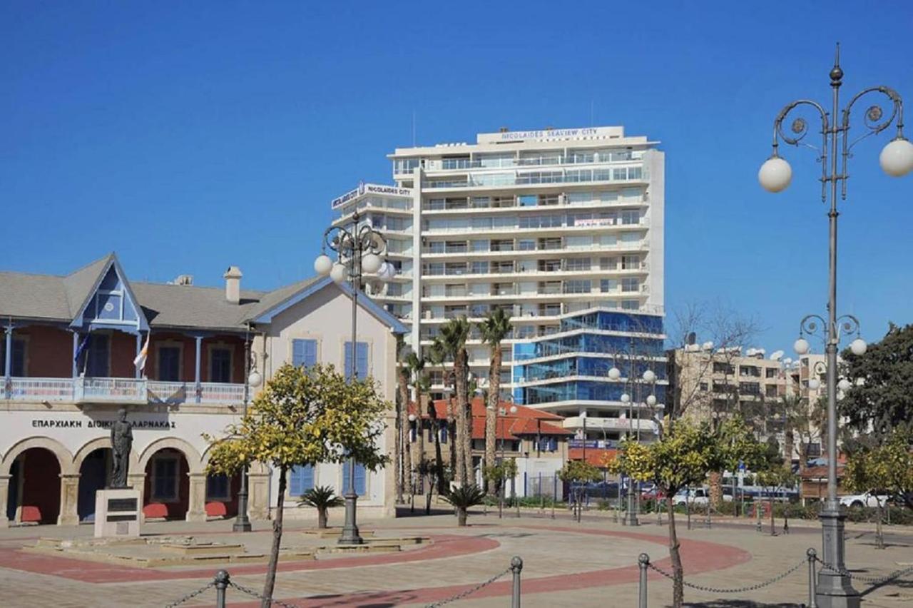Promenade Seaview Heaven Apartment ลาร์นาคา ภายนอก รูปภาพ